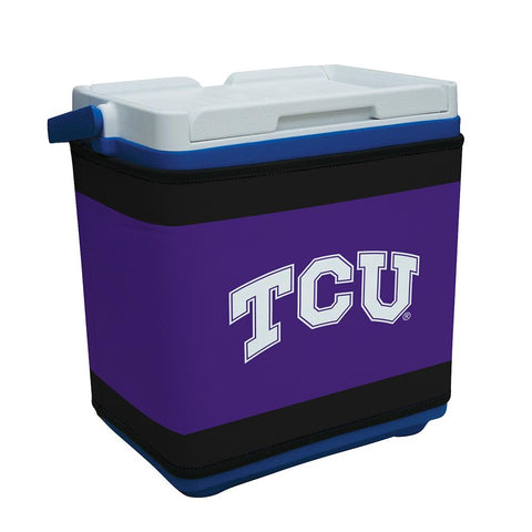 Texas Christian Horned Frogs Ncaa Rappz 18qt Cooler Cover