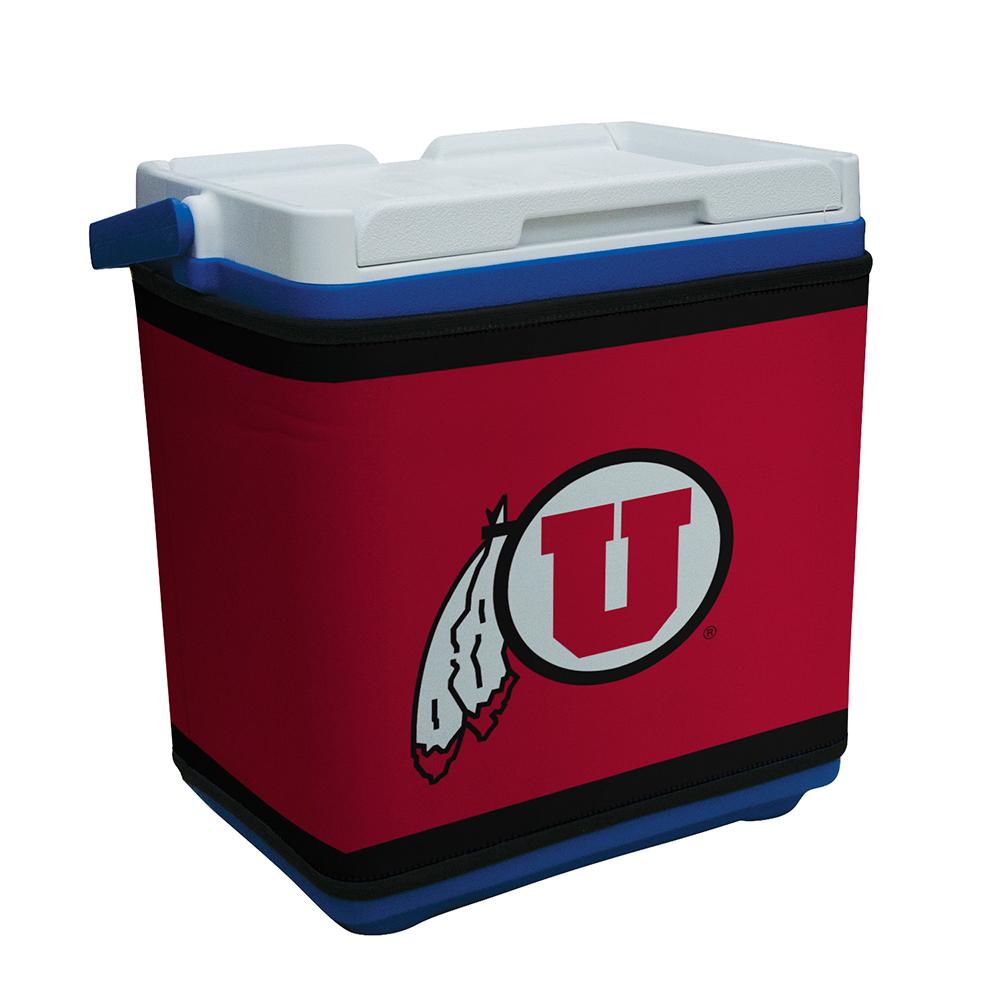 Utah Utes Ncaa Rappz 18qt Cooler Cover