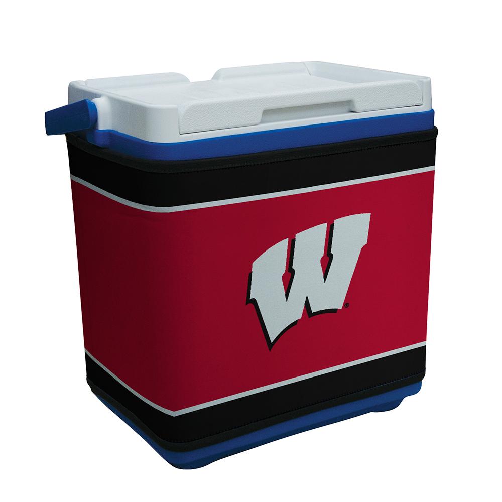 Wisconsin Badgers Ncaa Rappz 18qt Cooler Cover