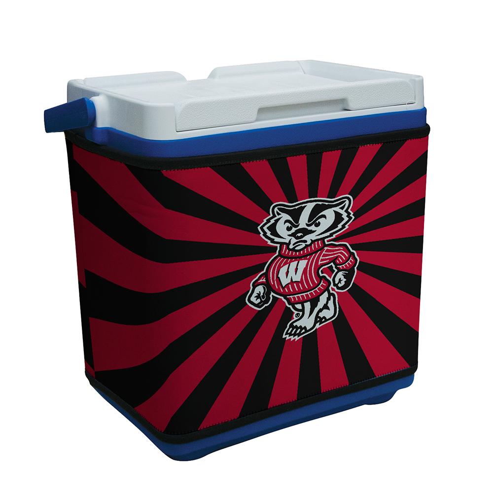 Wisconsin Badgers Ncaa Rappz 18qt Cooler Cover