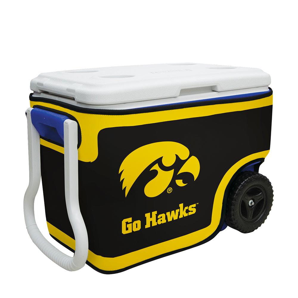 Iowa Hawkeyes Ncaa Rappz 40qt Cooler Cover