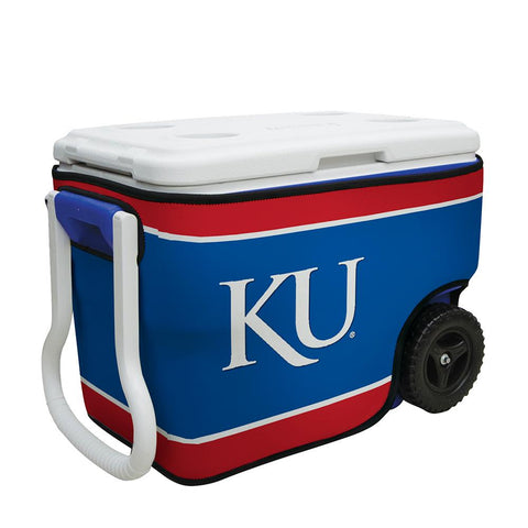 Kansas Jayhawks Ncaa Rappz 40qt Cooler Cover