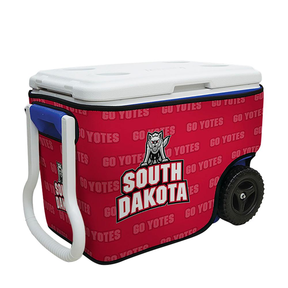 South Dakota Coyotes Ncaa Rappz 40qt Cooler Cover