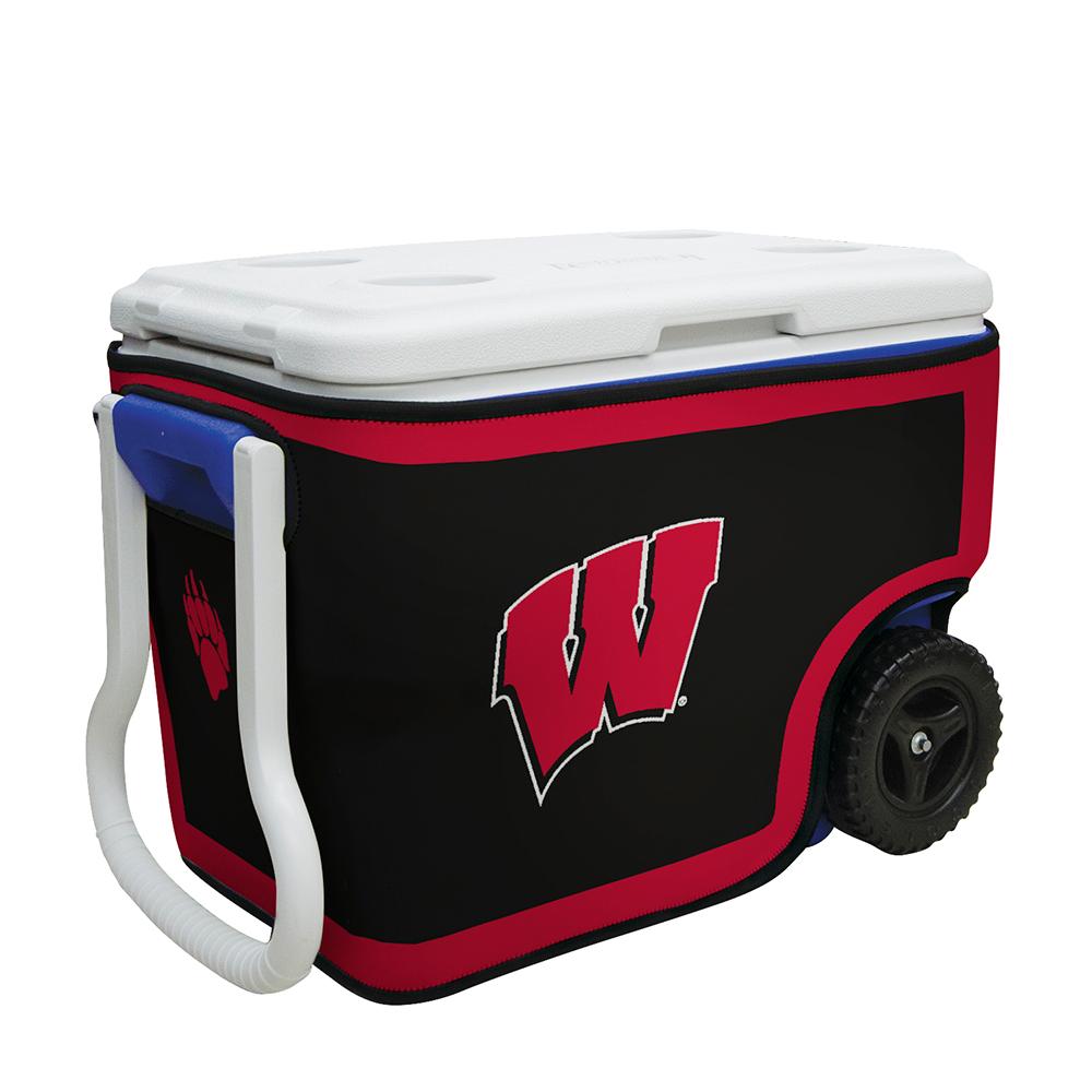 Wisconsin Badgers Ncaa Rappz 40qt Cooler Cover