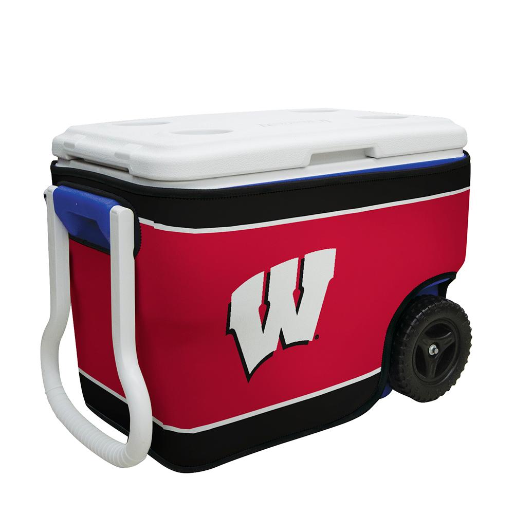 Wisconsin Badgers Ncaa Rappz 40qt Cooler Cover