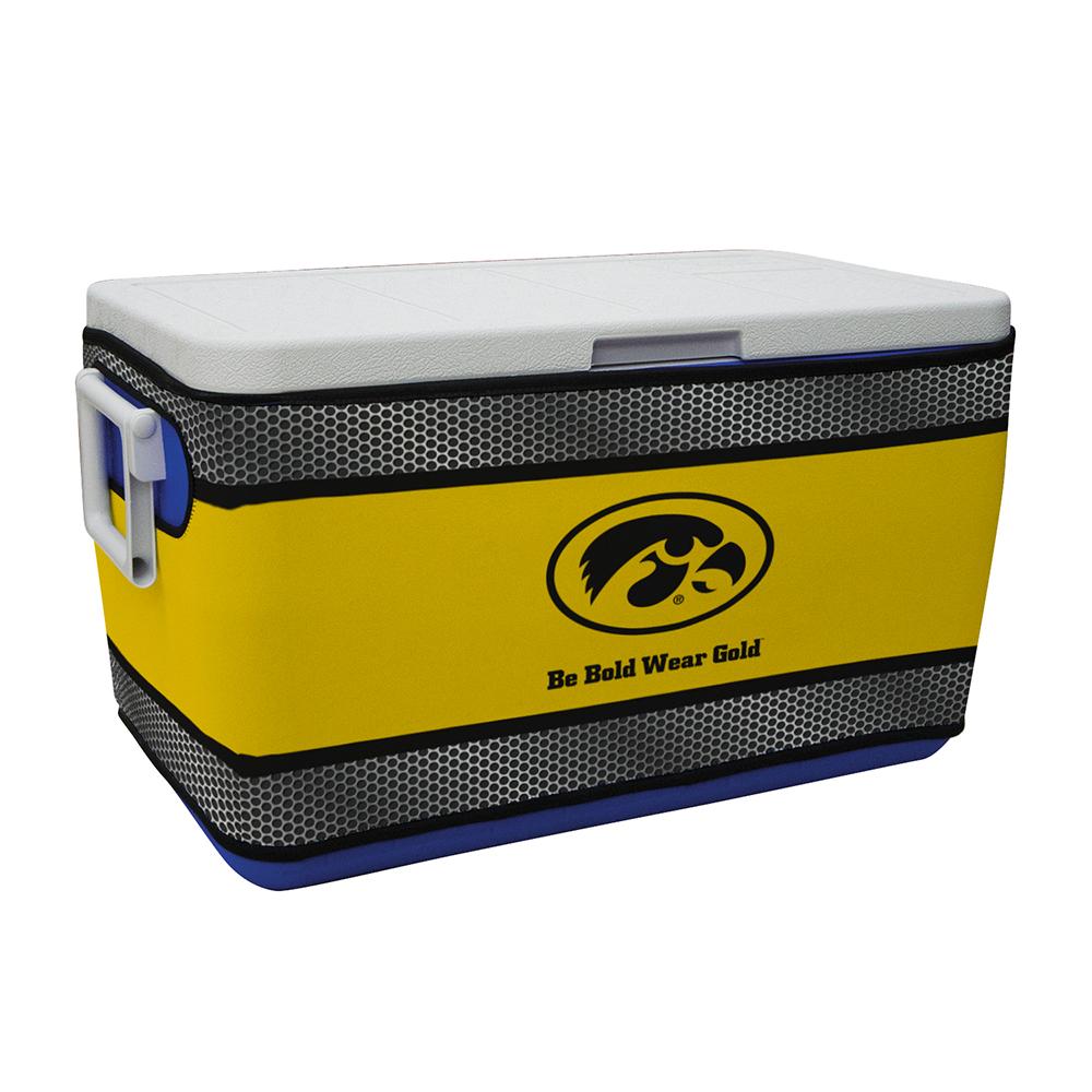 Iowa Hawkeyes Ncaa Rappz 48qt Cooler Cover