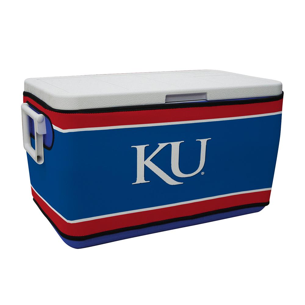 Kansas Jayhawks Ncaa Rappz 48qt Cooler Cover