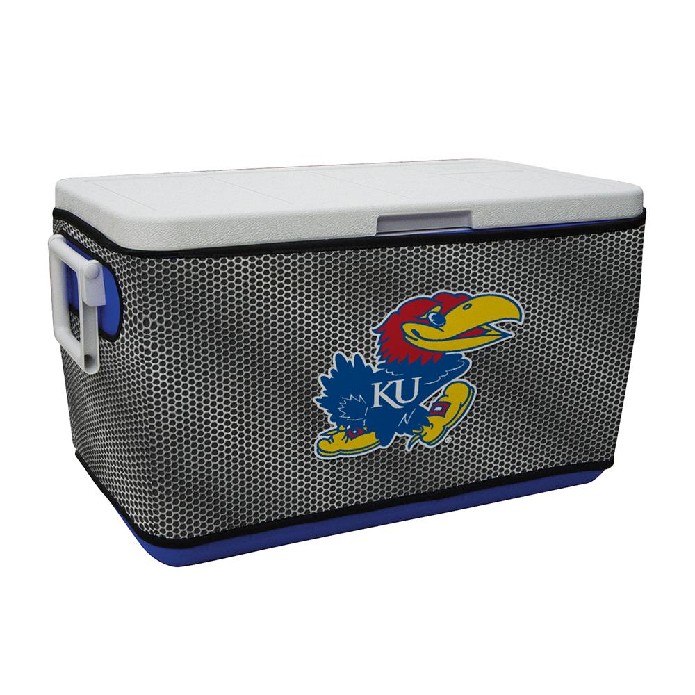 Kansas Jayhawks Ncaa Rappz 48qt Cooler Cover