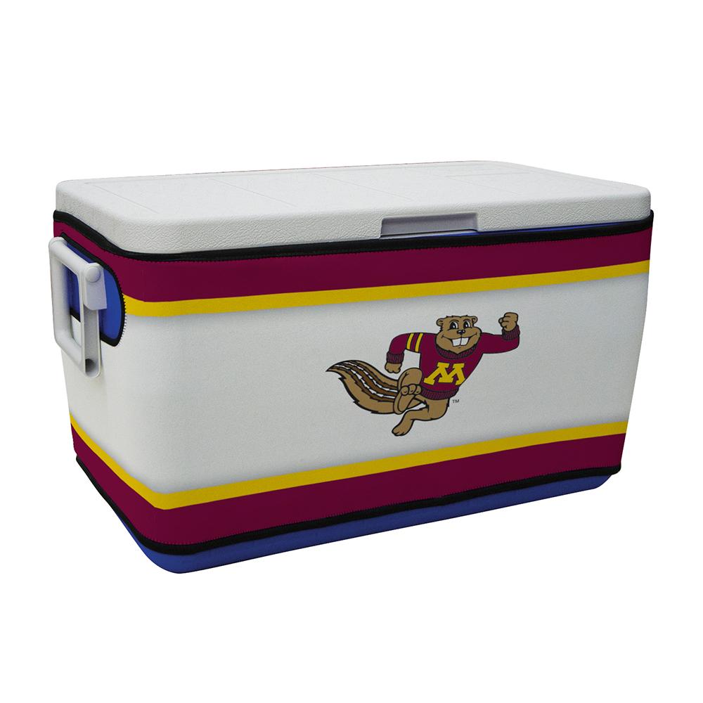 Minnesota Golden Gophers Ncaa Rappz 48qt Cooler Cover