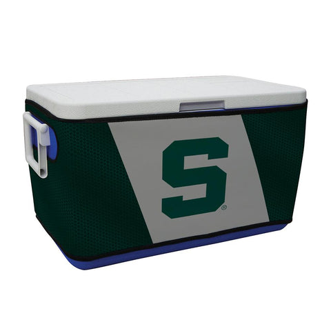 Michigan State Spartans Ncaa Rappz 48qt Cooler Cover