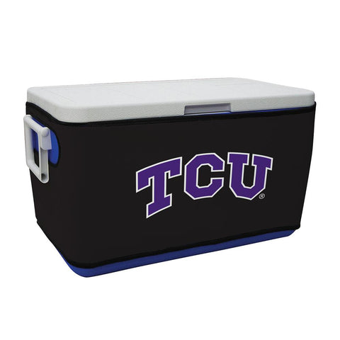 Texas Christian Horned Frogs Ncaa Rappz 48qt Cooler Cover