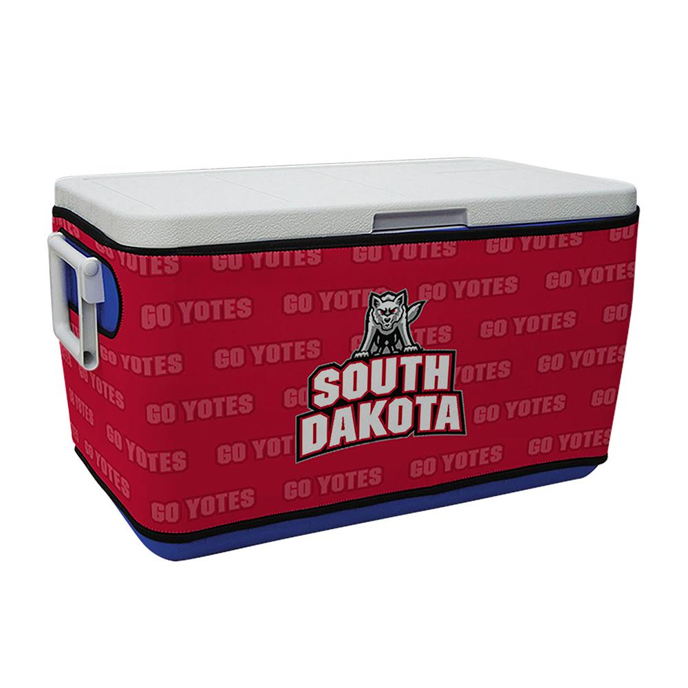 South Dakota Coyotes Ncaa Rappz 48qt Cooler Cover