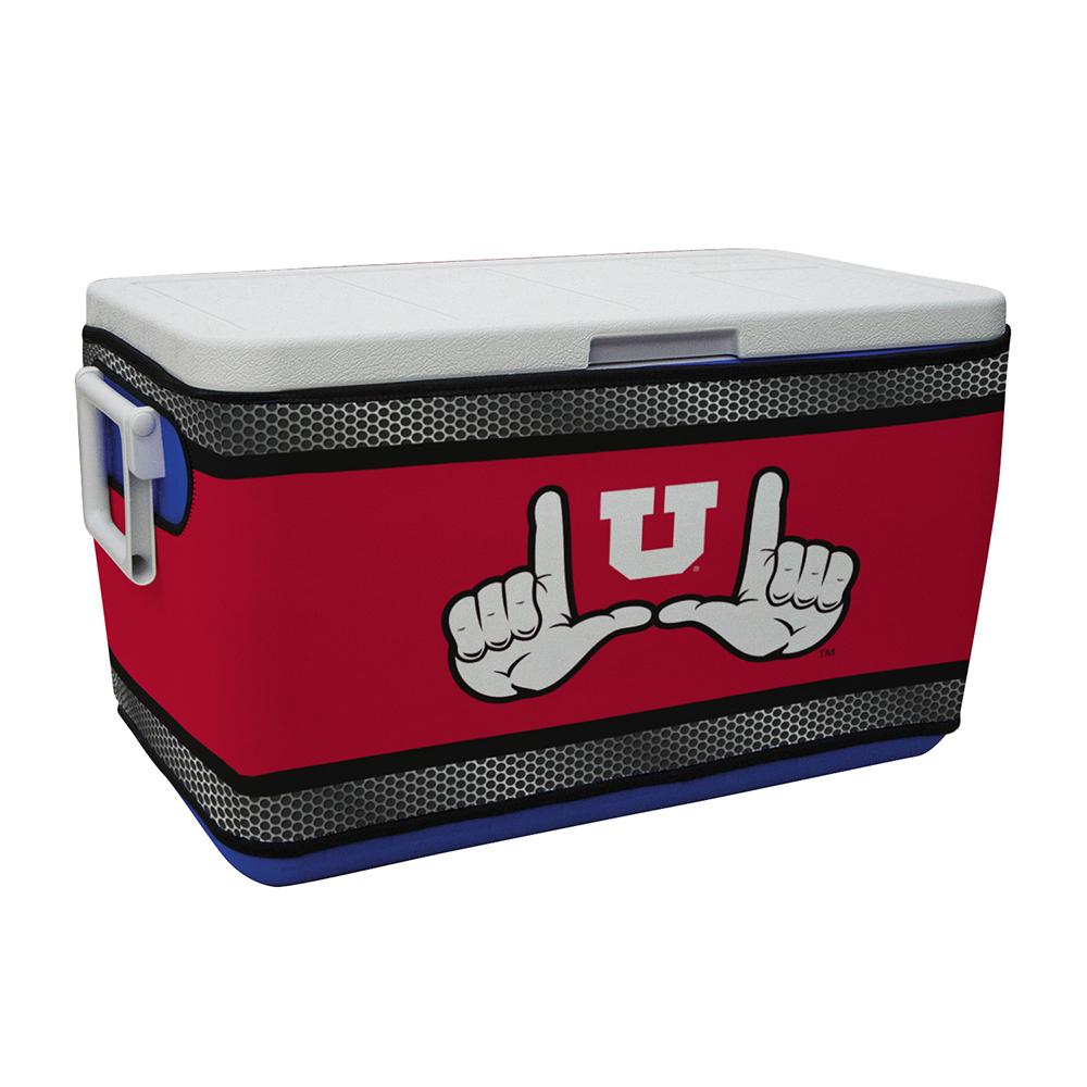 Utah Utes Ncaa Rappz 48qt Cooler Cover