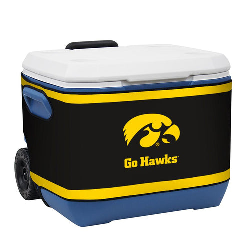 Iowa Hawkeyes Ncaa Rappz 50qt Cooler Cover