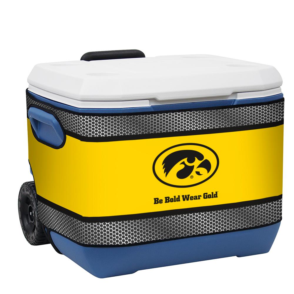 Iowa Hawkeyes Ncaa Rappz 50qt Cooler Cover