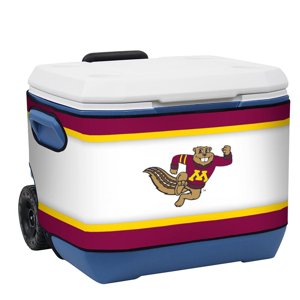 Minnesota Golden Gophers Ncaa Rappz 50qt Cooler Cover