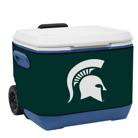 Michigan State Spartans Ncaa Rappz 50qt Cooler Cover