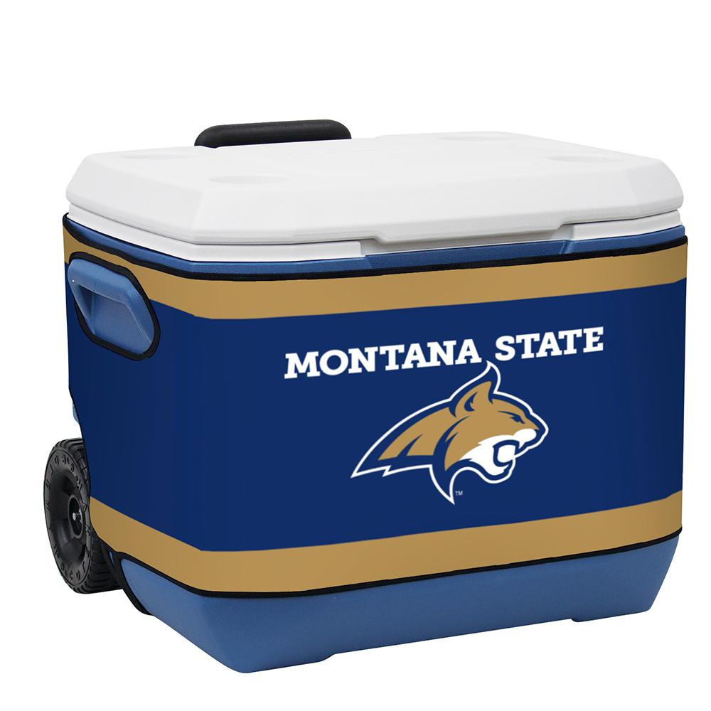 Montana State Bobcats Ncaa Rappz 50qt Cooler Cover