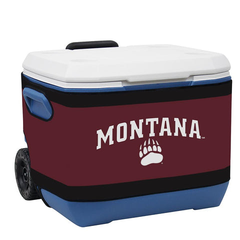 Montana Grizzlies Ncaa Rappz 50qt Cooler Cover