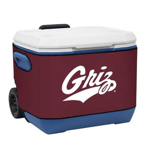 Montana Grizzlies Ncaa Rappz 50qt Cooler Cover