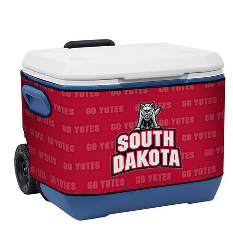 South Dakota Coyotes Ncaa Rappz 50qt Cooler Cover