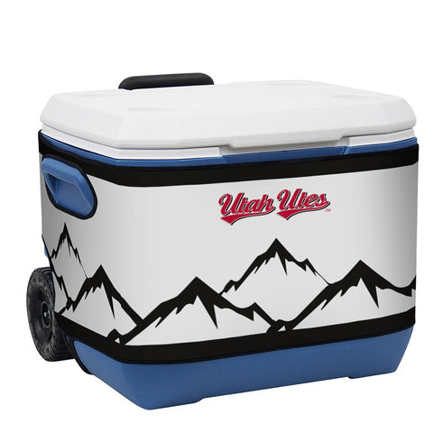 Utah Utes Ncaa Rappz 50qt Cooler Cover