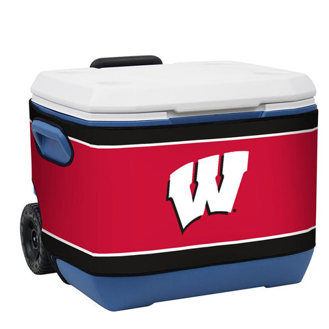 Wisconsin Badgers Ncaa Rappz 50qt Cooler Cover