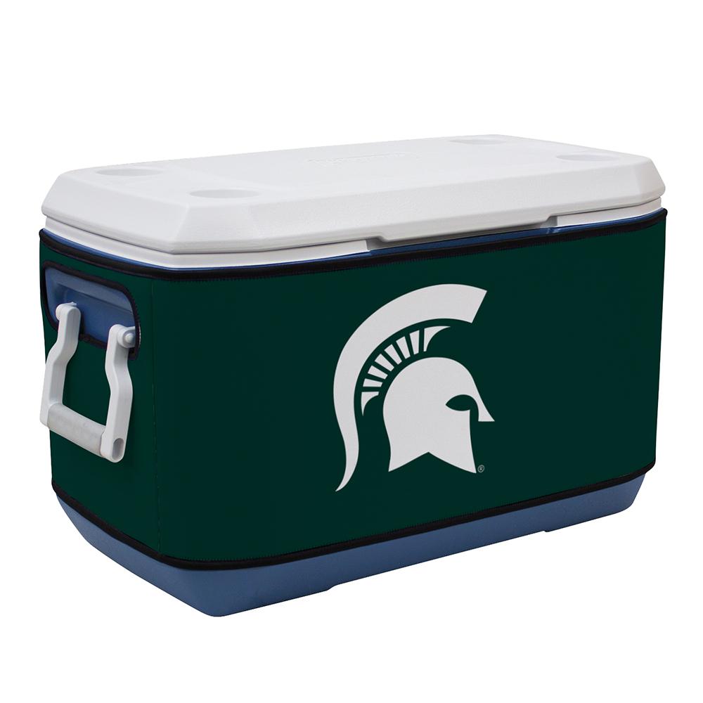 Michigan State Spartans Ncaa Rappz 70qt Cooler Cover