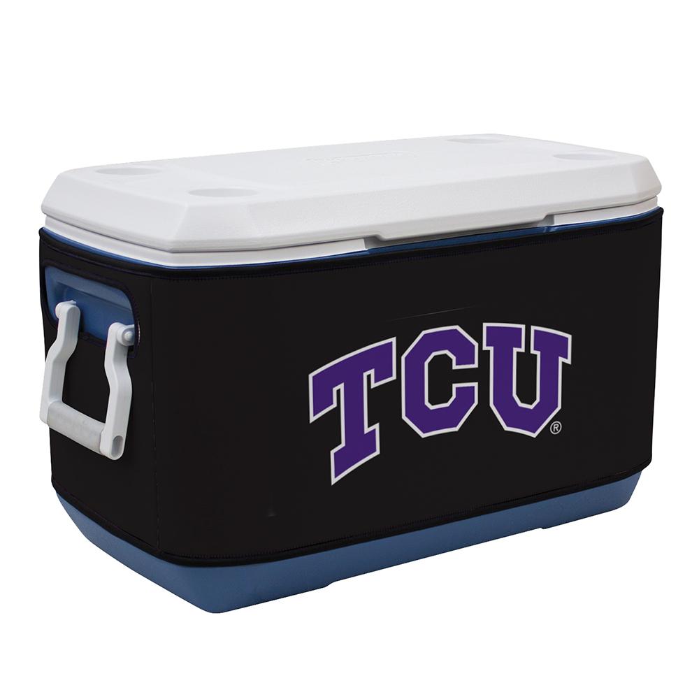 Texas Christian Horned Frogs Ncaa Rappz 70qt Cooler Cover