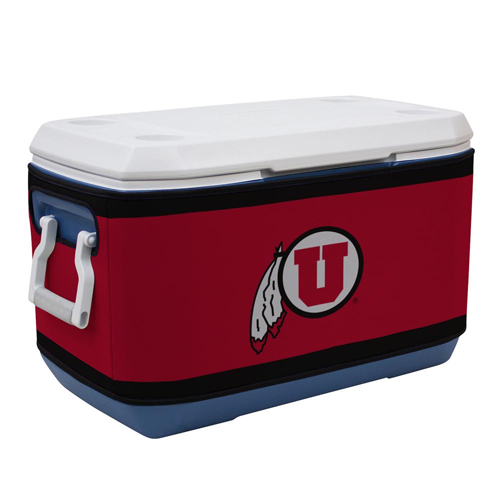 Utah Utes Ncaa Rappz 70qt Cooler Cover