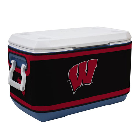 Wisconsin Badgers Ncaa Rappz 70qt Cooler Cover