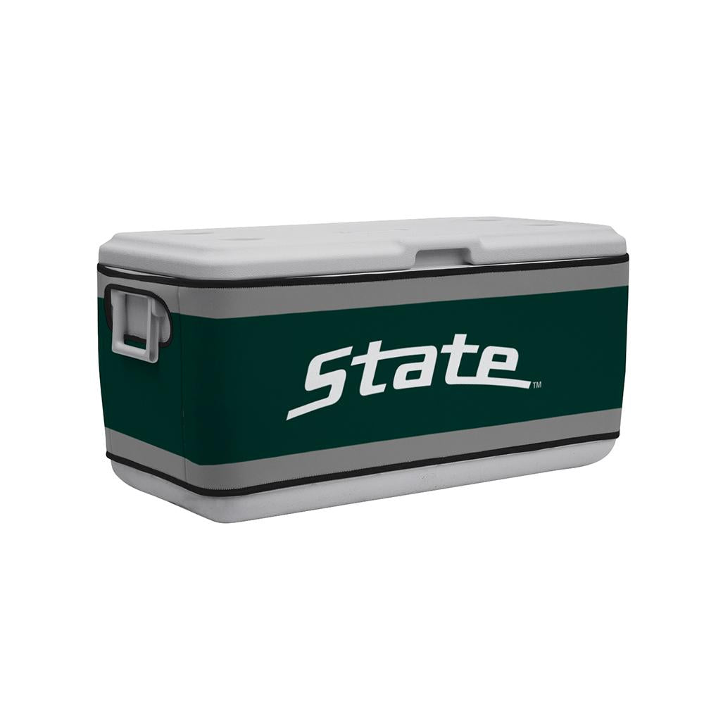 Michigan State Spartans Ncaa Rappz 100qt Cooler Cover