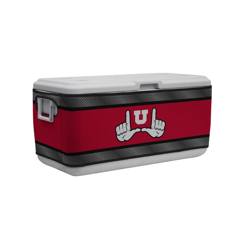 Utah Utes Ncaa Rappz 100qt Cooler Cover