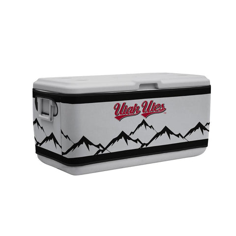 Utah Utes Ncaa Rappz 100qt Cooler Cover