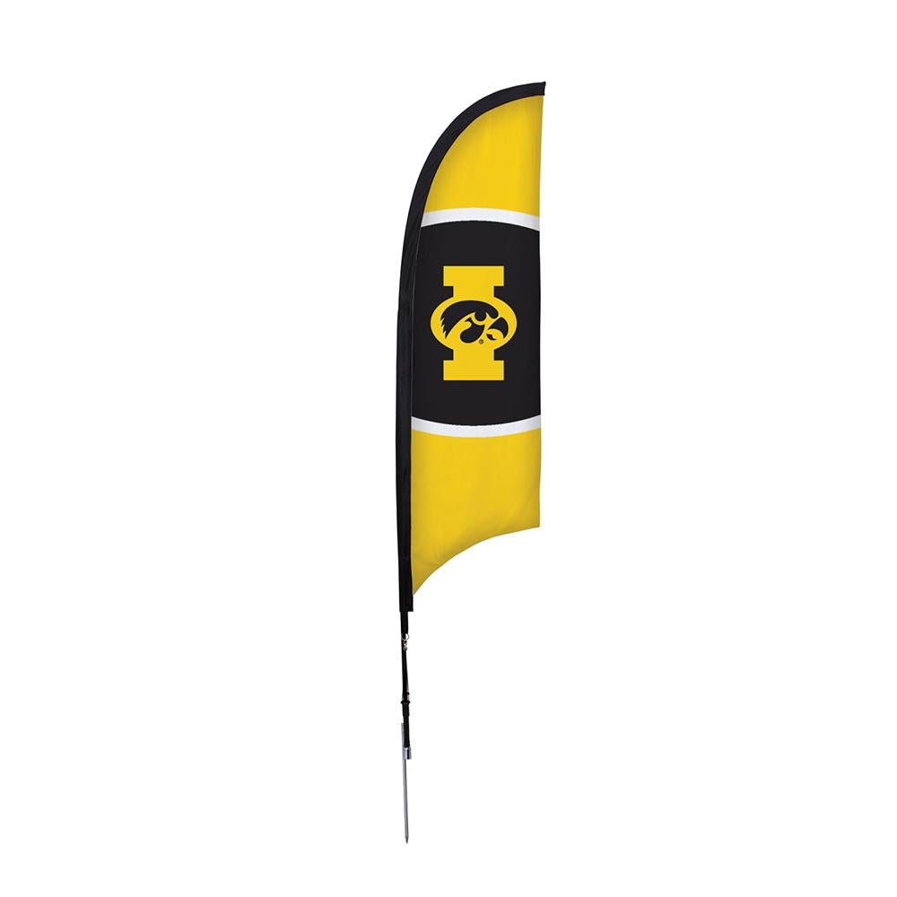 Iowa Hawkeyes Ncaa 7 Foot Razor Sail Sign