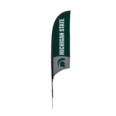 Michigan State Spartans Ncaa 7 Foot Razor Sail Sign