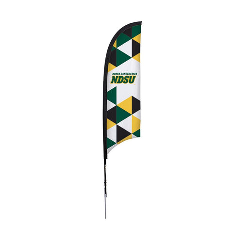 North Dakota State Bison Ncaa 7 Foot Razor Sail Sign