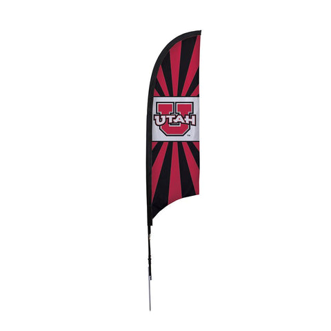 Utah Utes Ncaa 7 Foot Razor Sail Sign