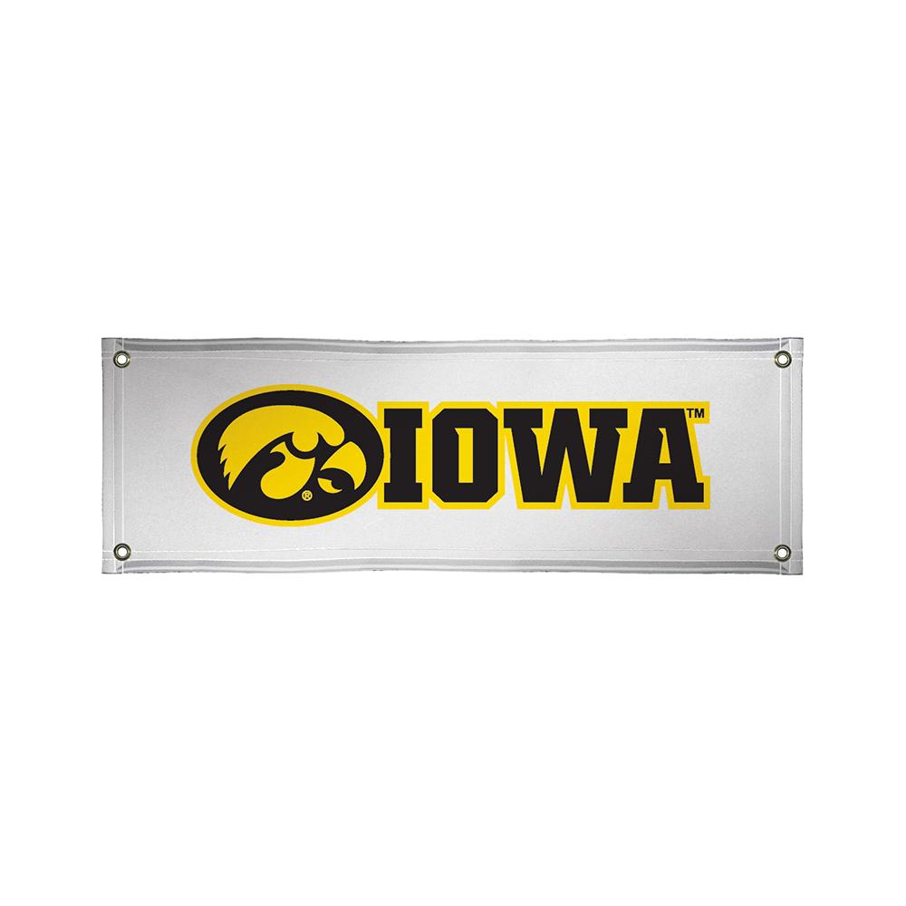 Iowa Hawkeyes Ncaa Vinyl Banner (2ft X 6ft)