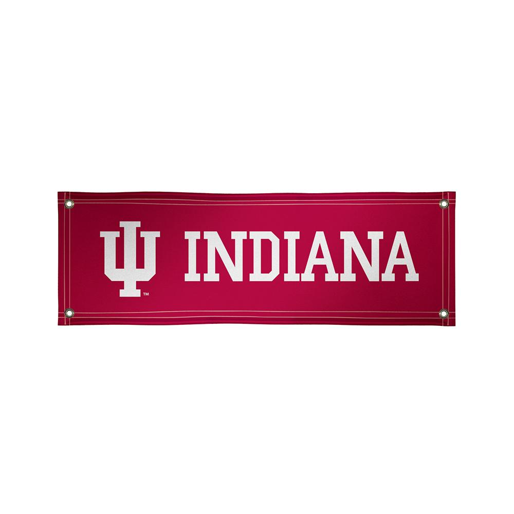 Indiana Hoosiers Ncaa Vinyl Banner (2ft X 6ft)