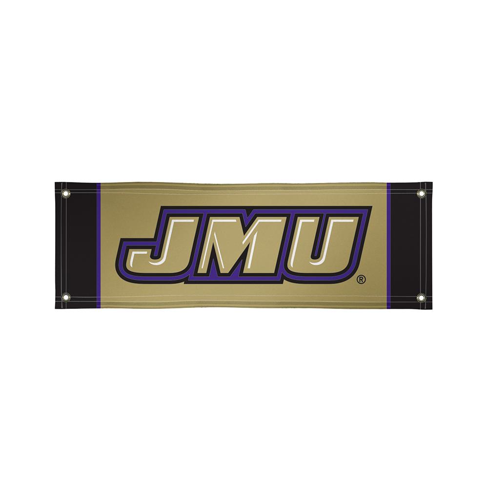 James Madison Dukes Ncaa Vinyl Banner (2ft X 6ft)