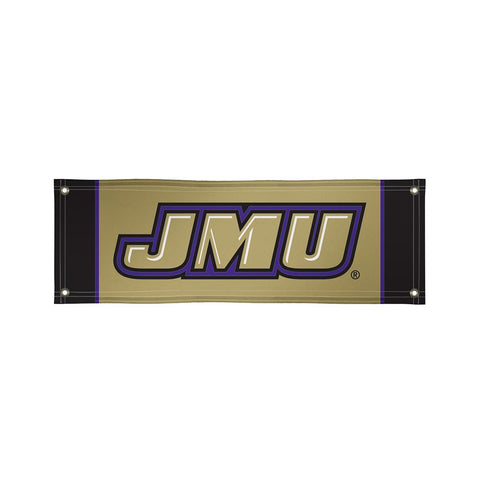 James Madison Dukes Ncaa Vinyl Banner (2ft X 6ft)