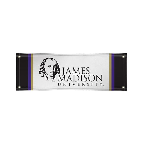 James Madison Dukes Ncaa Vinyl Banner (2ft X 6ft)