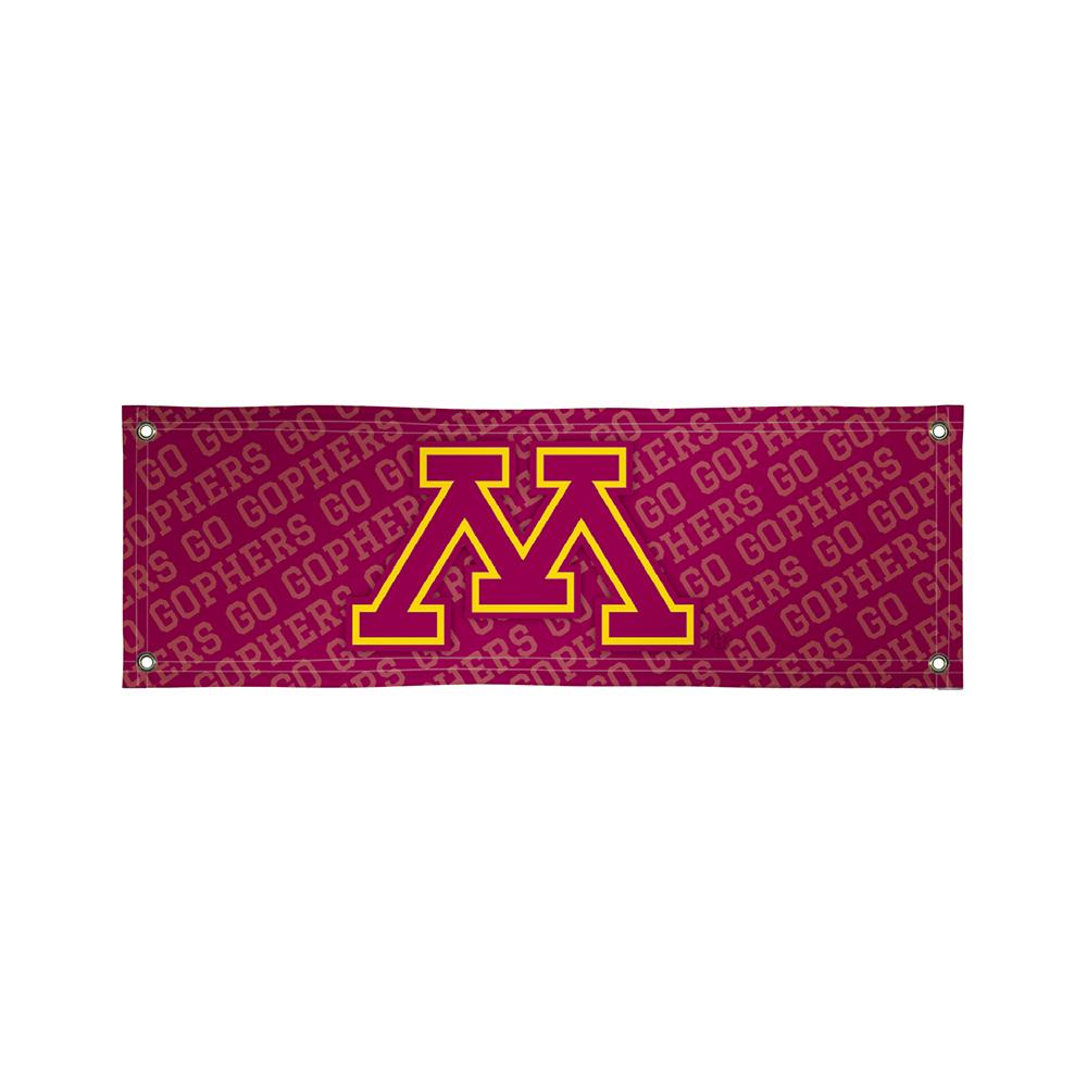 Minnesota Golden Gophers Ncaa Vinyl Banner (2ft X 6ft)