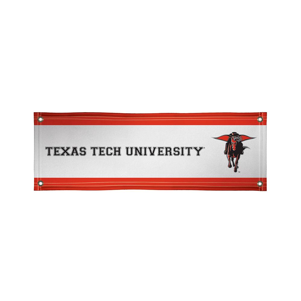 Texas Tech Red Raiders Ncaa Vinyl Banner (2ft X 6ft)