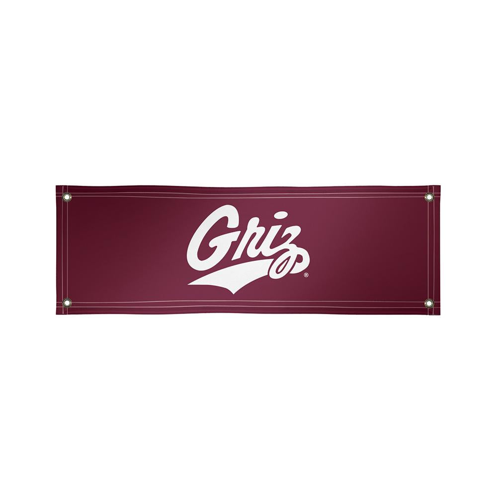 Montana Grizzlies Ncaa Vinyl Banner (2ft X 6ft)