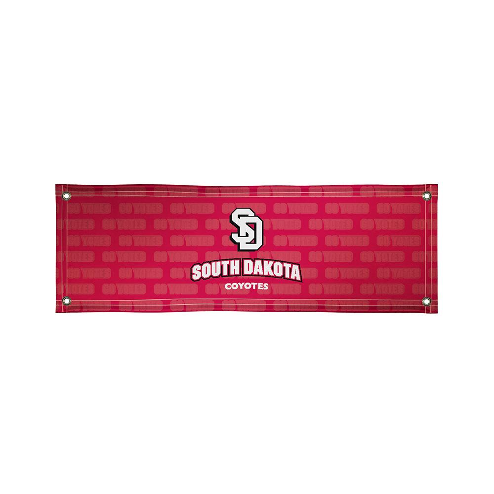 South Dakota Coyotes Ncaa Vinyl Banner (2ft X 6ft)