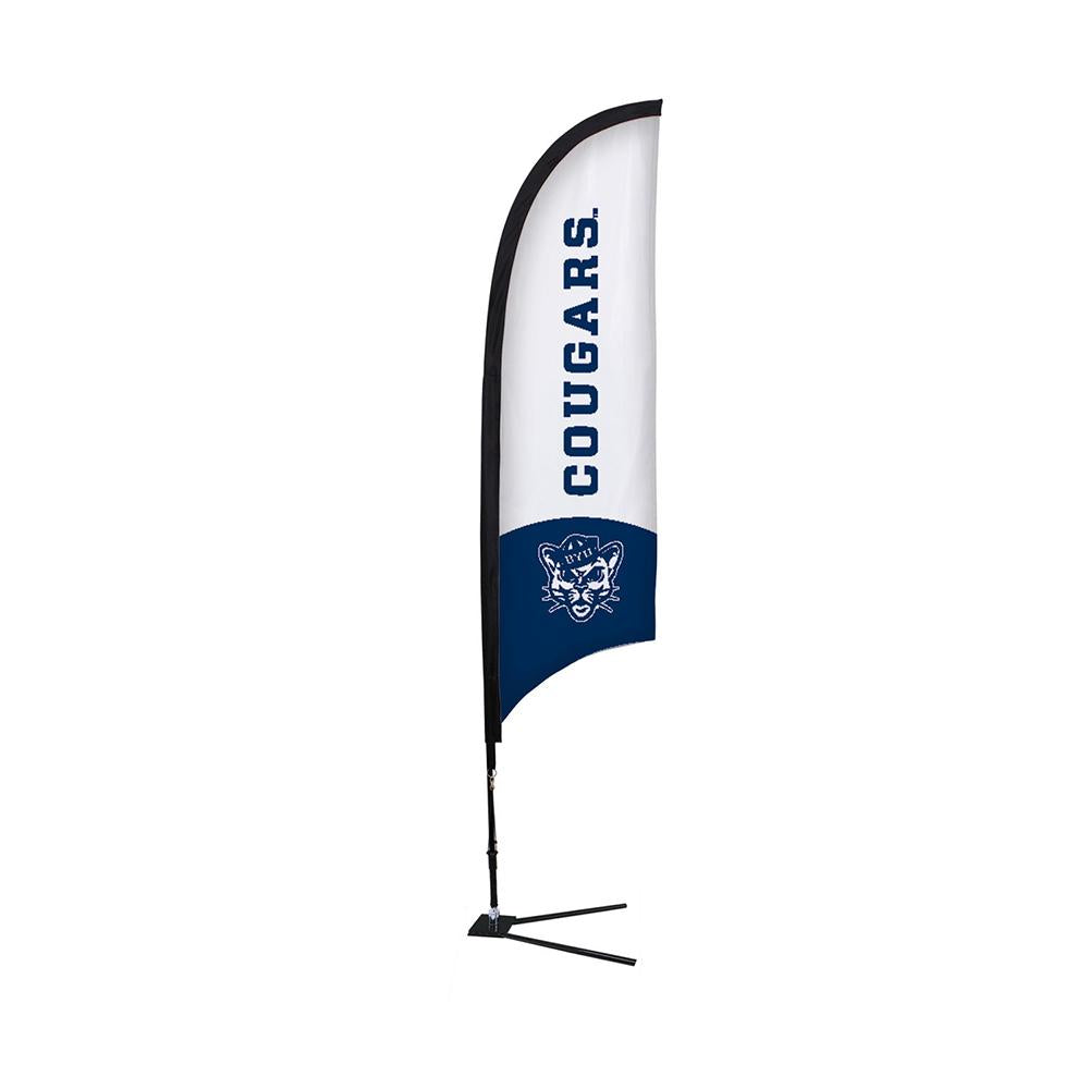 Brigham Young Cougars Ncaa 7 Foot Razor Sail Sign