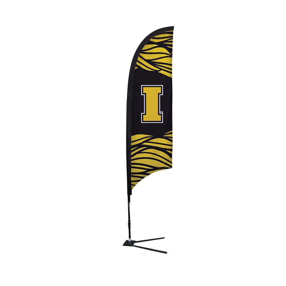 Iowa Hawkeyes Ncaa 7 Foot Razor Sail Sign