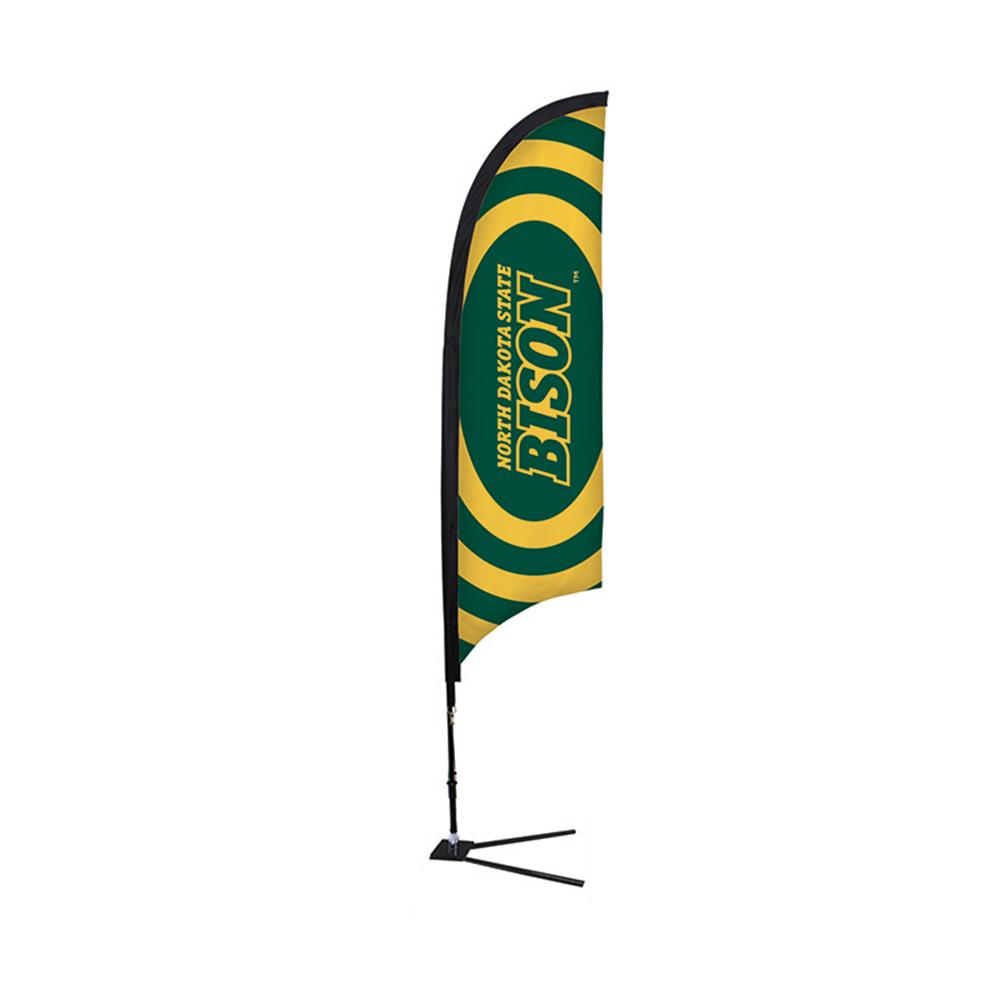 North Dakota State Bison Ncaa 7 Foot Razor Sail Sign